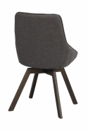 Stoel \'Alison\' - Grijs/bruin