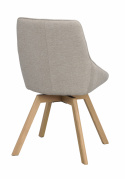 Stoel \'Alison\' - Beige/eik