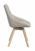 Stoel \'Alison\' - Beige/witgepigmenteerd