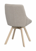 Stoel \'Alison\' - Beige/witgepigmenteerd