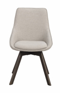 Stoel \'Alison\' - Beige/bruin