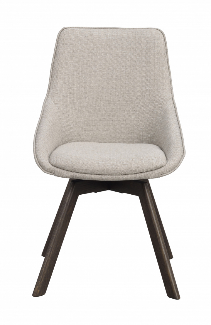 Stoel \'Alison\' - Beige/bruin in de groep Meubels / Zitmeubels / Stoelen bij Reforma (118066)
