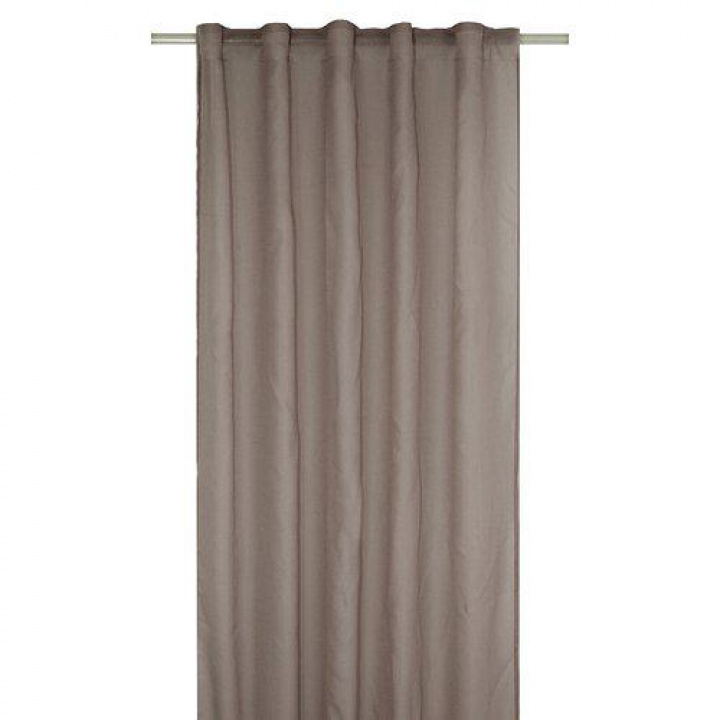 2-pack Gordijn \'Rimmy\' 140x300 - Bruin in de groep Inrichting / Textiel / Gordijnen bij Reforma (1184-20-121)