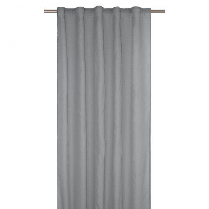 Gordijn \'Rimmy\' 280x300 - Grijs in de groep Inrichting / Textiel / Gordijnen bij Reforma (1185-20-010)