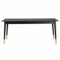 Eettafel \'Fenwood\' - Zwart 180x90cm