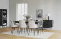 Eettafel \'Fenwood\' - Zwart 180x90cm