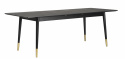 Eettafel \'Fenwood\' - Zwart 180x90cm