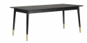 Eettafel \'Fenwood\' - Zwart 180x90cm