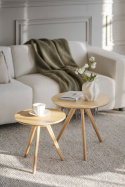 Salontafel \'Yumi\' 2 delen - Eik