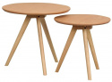 Salontafel \'Yumi\' 2 delen - Eik