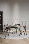 Eettafel \'Yumi\' Rond 115cm - Bruin