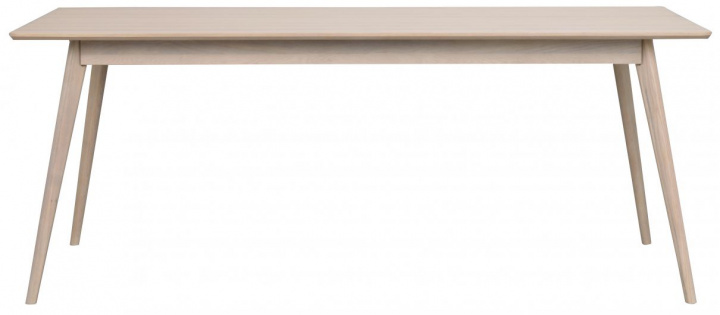 Eettafel \'Yumi\' 190x90cm - Witgeolied eiken in de groep Meubels / Tafels / Eettafel bij Reforma (119220)