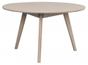 Salontafel \'Yumi\' Rond 90cm - Witgeolied eiken