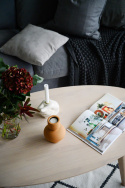 Salontafel \'Yumi\' 130x65cm - Witgeolied