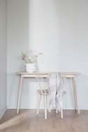 Bijzettafel \'Yumi\' 120x40cm - Witgeolied eiken