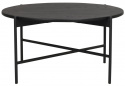 Salontafel \'Skye\' Rond 89cm - Zwart