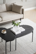 Salontafel \'Skye\' 80x40cm - Zwart