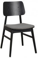 Stoel \'Nagano\' - Eiken/Donkergrijs