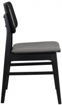Stoel \'Nagano\' - Eiken/Donkergrijs