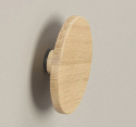 Wandknop \'Milford\' 12cm - Eiken