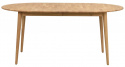 Ovale Eettafel \'Tyler\' 170x105cm - Eik