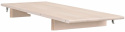 Uitschuifblad \'Tyler\' 40x105cm - Witgeolied Eik 