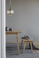 Bank \'Melfort\' 144x38cm - Eik