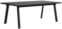 Eettafel \'Winnipeg\' 200x100cm - Zwart