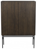 Kast \'Halifax\' - Bruin/Zwart