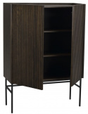 Kast \'Halifax\' - Bruin/Zwart