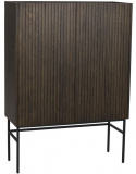 Kast \'Halifax\' - Bruin/Zwart