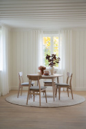 Eettafel \'Tyler\' 120x120 - Wit