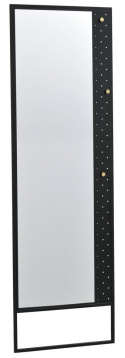 Spiegel \'Malone\' - Zwart/Goud