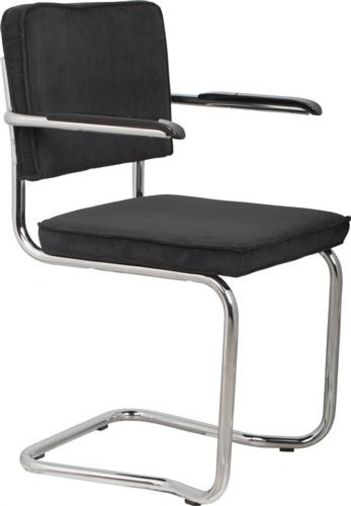 Stoel \'Ridge Kink\' - Zwart in de groep Meubels / Zitmeubels / Stoelen bij Reforma (1200044)