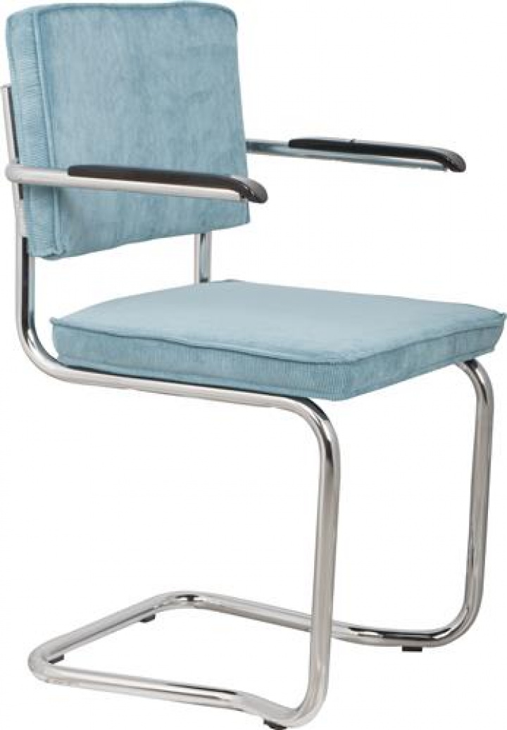 Stoel \'Ridge Kink\' - Lichtblauw in de groep Meubels / Zitmeubels / Stoelen bij Reforma (1200050)