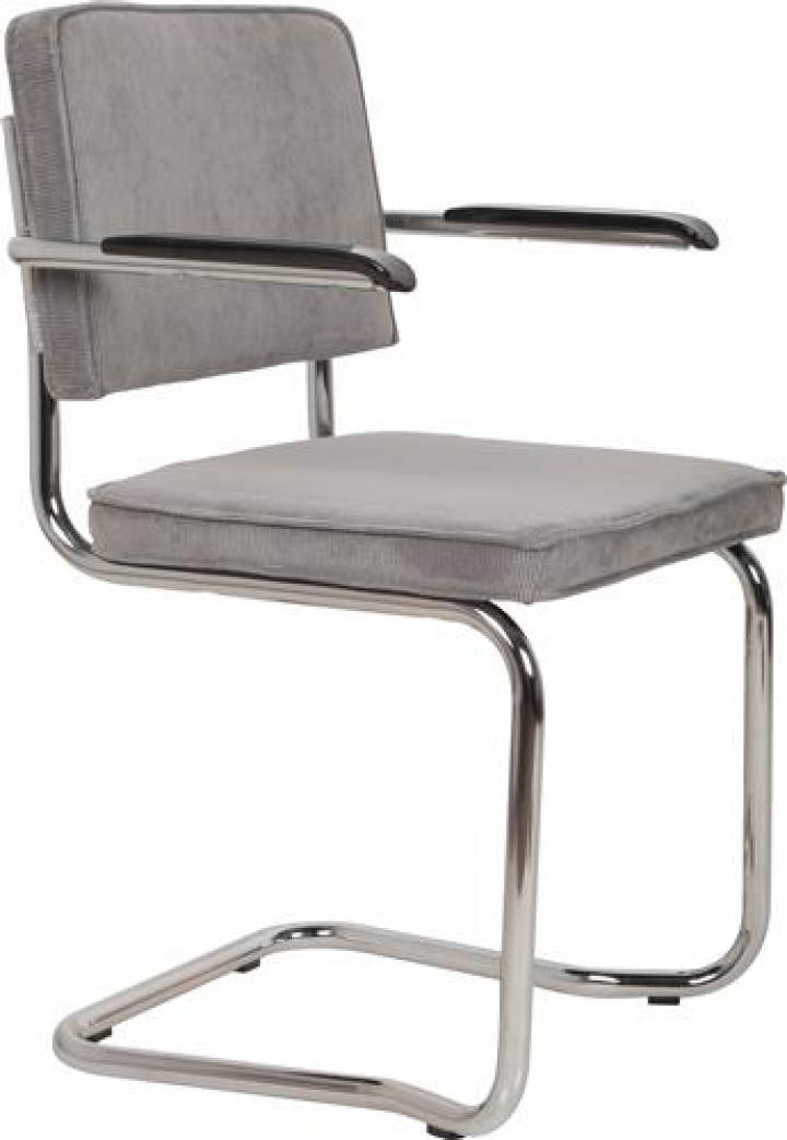 Stoel \'Ridge Kink\' - Lichtgrijs in de groep Meubels / Zitmeubels / Stoelen bij Reforma (1200063)