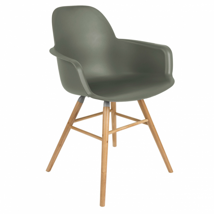Fauteuil \'Albert\' - Groen in de groep Meubels / Zitmeubels / Stoelen bij Reforma (1200136)