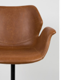Fauteuil \'Nikki\' - Bruin