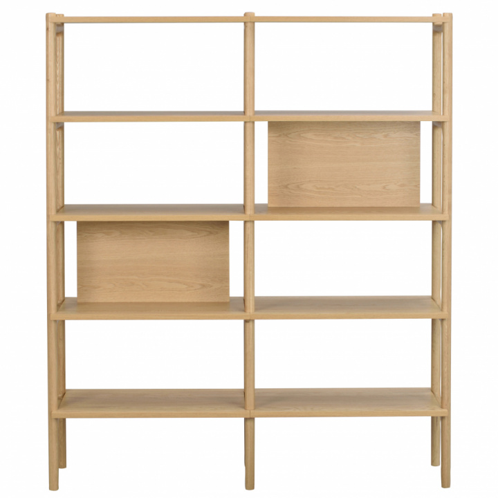 Boekenkast \'Holton\' - Eik in de groep Meubels / Planken & opslag / Boekenkasten bij Reforma (120014)