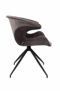 Fauteuil/stoel \'Mia\' - Grijs