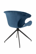 Fauteuil/stoel \'Mia\' - Blauw