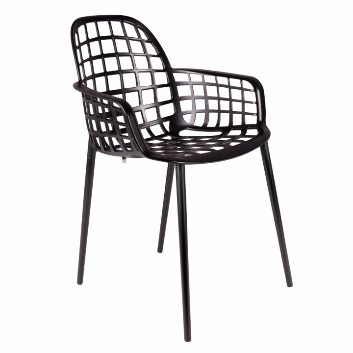 Stoel \'Albert\' Kuip Garden - Zwart in de groep Meubels / Zitmeubels / Stoelen bij Reforma (1200170)