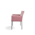 Fauteuil \'Dion\' - Velvet/Roze