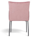 Fauteuil \'Dion\' - Velvet/Roze