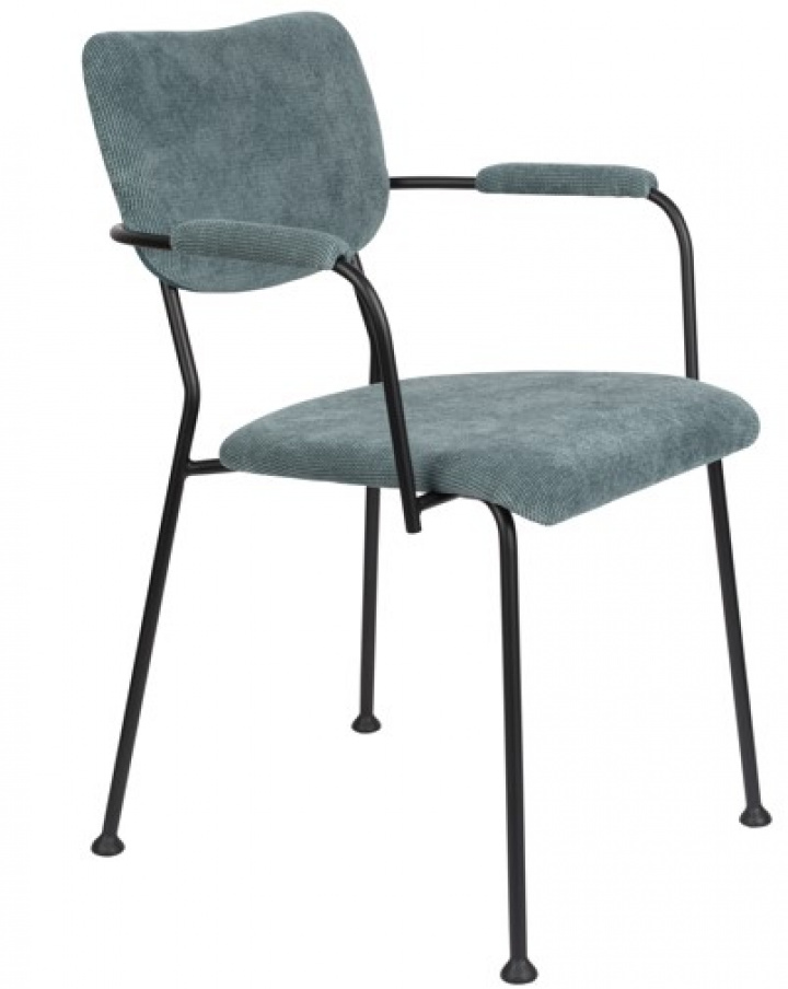 Stoel \'Benson\' - Grijs/Blauw in de groep Meubels / Zitmeubels / Stoelen bij Reforma (1200202)