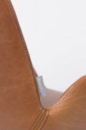 Stoel \'Brit\' - Leer/Bruin