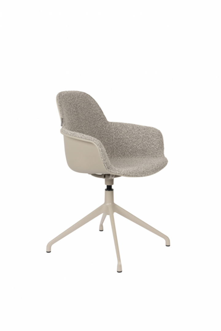Stoel \'Albert\' draaistoel - Grijs in de groep Meubels / Zitmeubels / Stoelen bij Reforma (1200233)