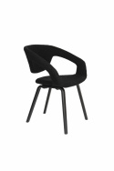 Stoel \'Flexback\' - Zwart