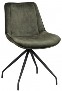 Stoel \'Rossport\' - Groen/Velours