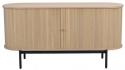 Dressoir \'Haddington\' - Witgepigmenteerd/Zwart